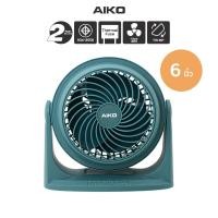 ราคา AIKO รุ่น TF-616 สีเขียว พัดลมตั้งโต๊ะ 6 นิ้ว Mini High Velocity Fan 6" เทอร์มอลฟิวส์ (45655771471)
