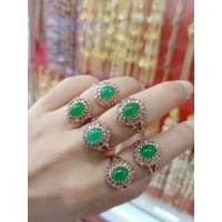 ราคา #แหวนนาคแท้หัวหยก#แหวนนาค (8565829857)