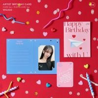ราคา พร้อมส่ง : ARTIST BIRTHDAY CARD Karina (21689342724)