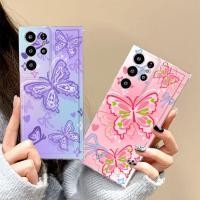 ราคา Rainbowผีเสื้อเคสโทรศัพท์สําหรับoppo A60 A3 A5 Pro A3X A79 A57 A98 A96 A76 A17 A17K A18 A58 A78 4G A77s 2022 A15 A15s A16 A57 A74 5Gสาวกันกระแทก (29929302768)
