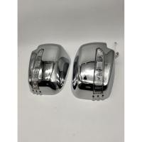 ราคา ครอบกระจกมองข้างมีไฟ Mitsubishi Triton ปี2005-2014 สีโครเมี่ยมฝาครอบตัวนี้ต้องสำหรับรถที่ยังไม่มีไฟเลี้ยวมา (53700925109)