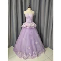 ราคา ชุดแต่งงานมือสอง/Dinner Dress 70% เหมือนใหม่ M~XL/ (D68) ปรับปรุงใหม่สําหรับขาย 7成新礼 (50209668199)