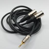 ราคา แบรนด์แท้ DYNACOM J296 สายTR-ST 3.5mmออกXLRผู้x2 1.5เมตร สายสัญญาณเสียง สายสัญญาณสำเร็จรูป สายP.TR-ST 3.5mm (52007472045)