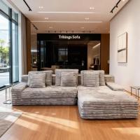 ราคา Trikings sofa bed โซฟาปรับนอน โซฟาเกาหลี โซฟาพับได้ 2~3seats (25442404818)