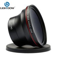 ราคา Lightdow 49mm/52mm/55mm/58MM Super Wide Angle Lens 0.43x With Macro Portion Affiliated Lens for Cannon Nikon Sony Camera (27459070319)