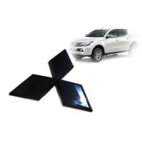 ราคา โลโก้ Mitsubishi Triton ขนาด 12.5 cm สีดำเงา สำหรับรถ Mitsubishi Triton (7924067347)