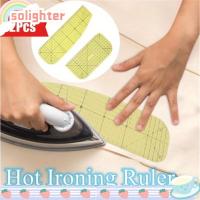 ราคา SOLIGHTER 1/2 ชิ้น Hot Ironing ไม้บรรทัด, ทนความร้อน DIY Quilting ไม้บรรทัด, อุปกรณ์เย็บผ้าเรซิ่น Handmade เครื่องมือวัด Patchwork ไม้บรรทัด Patchwork Craft (46260922268)