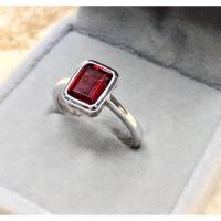 ราคา ทับทิม 4 กะรัต พลอยทรงสี่เหลี่ยม (44381299625)