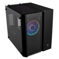 ราคา Corsair Crystal Series 280X RGB Tempered Glass Micro ATX Case Black - 038326 (1298402162)