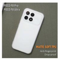 ราคา POCO F8 PRO / F8 ULTRA Silicone Black Ultra Slim Matte Casing Softcase List Tpu Phone Cover (48852595236)
