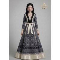 ราคา ชุดเดรสผ้าฝ้ายมัดหมี่แต่งไหมแพรทิพย์ Thailand is Siam-ชุดสยามราตรี (54559109007)