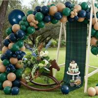 ราคา 152 ชิ้น Tartan ลายสก๊อตตกแต่ง Baby Shower Bear บอลลูน Garland Arch ชุด Preppy หมีลายสก๊อตบอลลูนสําหรับ Baby Shower Party วันเกิดตกแต่งคริสต์มาส (Dark) (53461001726)