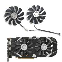 ราคา ใหม่ 85 มม.4PIN HA9010H12F-Z GPU REPLACEMENT พัดลมสําหรับ MSI GTX 1060 OC 6G GTX 960 P106-100 P106 GTX960 กราฟิกการ์ดพัดลมระบายความร้อน (45008747172)