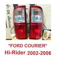 ราคา ไฟท้าย FORD COURIER Hi-rider 2002-2006 ไฟหลัง ฟอร์ด คูเรีย ไฮไรเดอร์ เสื้อไฟท้าย RANGER รวมขั้วและหลอดไฟ (29379743336)