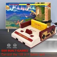 ราคา ใหม่ 8Bit วิดีโอเกม Consol ในตัว 500 Retro เกมคลาสสิกครอบครัวทีวีเกมคอนโซลสนับสนุนตลับเกมสําหรับ FC Retro Gaming (40326310381)