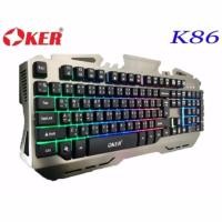 ราคา OKER K86 MAGIC PHOTON Semi Mechanical switch Gaming Keyboard (23648212089)
