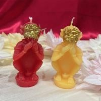 ราคา เทียนรูปห้าหูตาสี่ หลายสี งานมือคุณภาพ ราคาคุ้มค่า (44853787639)