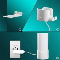ราคา Wall Router Mount Mesh Wifi System Storage Bracket With Cord Management Office For Tp-K Deco M4/E (29966786811)
