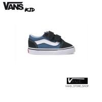 ราคา รองเท้าเด็กVANS OLD SKOOL V NAVY TODDLER สินค้ามีประกันแท้ (5220182256)