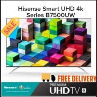 ราคา Hisense Smart UHD 4K TV 50" รุ่น 50B7500UW สินค้าตั้งโชว์ตามตัวแทนจำหน่าย ประกันร้าน 3 เดือน (3615675806)
