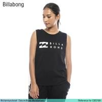 ราคา USED Billabong - Black Rash Guard Tank Top | เสื้อยืดสีดำ สีขาว เสื้อแขนกุด โลโก้ คอกลม ทรงใหญ่ แท้ มือสอง (41274918414)