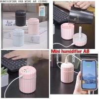 ราคา Aroma Therapy Diffuser Usb Mini 200ml A8 / เครื่องเพิ่มความชื้นในอากาศ ไฟ LED / เครื่องเพิ่มความชื้นในอากาศ (42605738985)