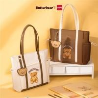 ราคา (Deli X Butterbear) กระเป๋าผ้า รุ่นHY707 ผ้าอ๊อกฟอร์ด กันน้ำ สะพายไหล่ (คละสี/จำหน่าย 1 ใบ) (51160945402)