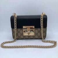 ราคา สวยคลาสสิก Gucci padlock classic crossbody vintage bag กระเป๋าสะพาย กระเป๋าแบรนด์เนม มือสอง กุชชี่ ลุ้นตู้ญี่ปุ่น (21286183042)