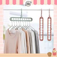 ราคา GANTUNGAN DapurCantik Magic Hanger 9 Slot Wonder ไม้แขวนเสื้อ 9 หลุม MHS / HP9L (42105758376)