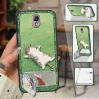 ราคา การ์ตูนเย็บปักถักร้อยเคสโทรศัพท์สําหรับ Samsung Galaxy Note3/N9008 สามมิติผ้า Patch น่ารักแต่งหน้ากระจกซิลิโคน TPU กระจกทนทานปกหลังป้องกันกระเป๋า Plush 3D (50061401397)