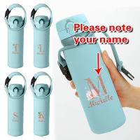 ราคา การปรับแต่งชื่อถุงขวดน้ำ ฝาครอบขวดน้ำความร้อนหุ้มฉนวน ผ้าแบบพกพา เคสป้องกันความจุขนาดใหญ่ สีโรสโกลด์ Series (41555976891)