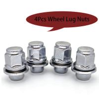 ราคา 4pcs Car Wheel Lug Nuts M12x1.5 Silver For Toyota 4Runner Tacoma Camry C-HR Prius RAV4 Corolla Lexus ES350 IS300 Car Acc (27871112895)