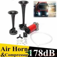 ราคา HEYVO รถรถจักรยานยนต์แตรแตรแตรแตรลมคู่ 178dB 12V - TZ-320 (24903707463)