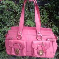 ราคา ✨ Coach Legacy Mandy Pink Satchel – กระเป๋าหนังแท้ รุ่นหายาก Y2K ✨ (40222691751)