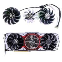 ราคา ใหม่ Original 75 มม.90 มม.PVA080E12R การ์ดพัดลมสําหรับที่มีสีสัน iGame GeForce RTX 2080 Ti 2080 2070 2060 GTX 1660Ti 1660 GPU พัดลม (57460083423)