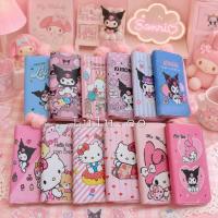 ราคา กระเป๋าสตางค์ซิปยาว DPP01 HELLO KITTY KUROMI CINNAMOROLL MY MELODY (53660105438)