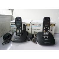 ราคา โทรศัพท์บ้านไร้สาย โทรศัพทไร้สาย Panasonic KX-TG3600BX มือ 2 มีตำหนิ (18251545814)