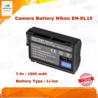 ราคา แบตเตอรี่กล้อง NIKON รหัสแบต EN-EL15 / ENEL15 1900mAh Nikon D7000 / D7100 / D7200 / D750 / D500 D600 D610 รับประกัน 1 ปี (7157586431)