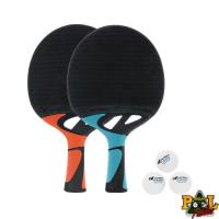 ราคา Cornilleau ชุดไม้ปิงปองและลูกปิงปองเอาท์ดอร์ Tacteo Pack Outdoor Table Tennis Bat and Ball Set (1078345919)