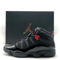 ราคา *NEW* Men NIKE Air Jordan 6 RINGS BLACK/FIRE RED (322992 026), Sz 8.0 - 13.0 (41153817382)