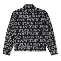 ราคา SLUM LTD - RIPNDIP H22 Fuckin Fuck Denim Jacket Black (23334649094)