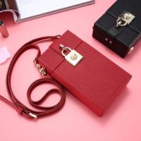ราคา กระเป๋าหนังสะพายข้าง Floveme ใส่โทรศัพท์จอขนาด 5.5" (496158603)