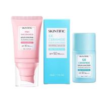 ราคา SKINTIFIC Sunscreen สกินทิฟิค ครีมกันแดด 30g. / SKINTIFIC 5X เซราไมด์ เซรั่ม กันแดด SPF50 PA+++ 30g. (43212917078)