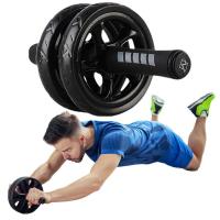 ราคา Abdominal 2 Roller No Noise Belly Training Wheel Wear Resistant Portable Abs Workout Equipments F (29859250432)