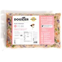 ราคา ด็อกสเตอร์อาหารสุนัขแช่แข็งสูตรสเต็กปลาแซลมอนและข้าวกล้อง 500ก Dogster Omega Beauty 500g [8857124053083 ] (45556253114)