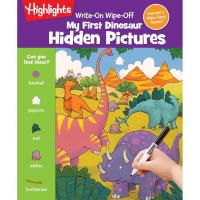 ราคา หนังสืออังกฤษใหม่ My First Dinosaur Hidden Pictures (Write-on Wipe-off My First Activity Books) (Spiral) (44404533354)