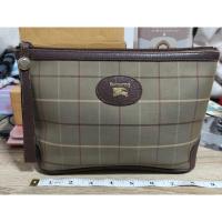 ราคา กระเป๋าคลัทช์ วินเทจ Burberry มือสอง สภาพตามรูป (12935071717)
