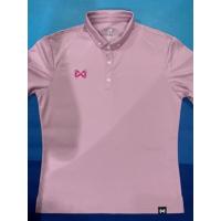 ราคา พร้อมส่ง !!! เสื้อโปโล WARRIX WA-3315 สีชมพูจุฬา (14360530214)