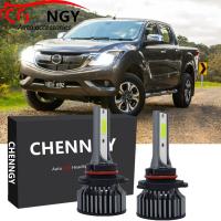 ราคา สําหรับ Mazda BT50 Mk2 (2012 - 2022)(โคมไฟหัวรถ) - (1 คู่) P1 LED ไฟหน้าหลอดไฟ 6000K 9-32V ชุดแปลงสีขาว CLY LHL (49161299824)