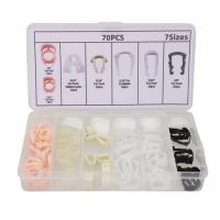 ราคา [CAMILLES]70 ชิ้น Swordfish 61280 Fuel Line Retainer Clip Assortment สําหรับอุปกรณ์เสริมในรถยนต์ Ford (55108049939)